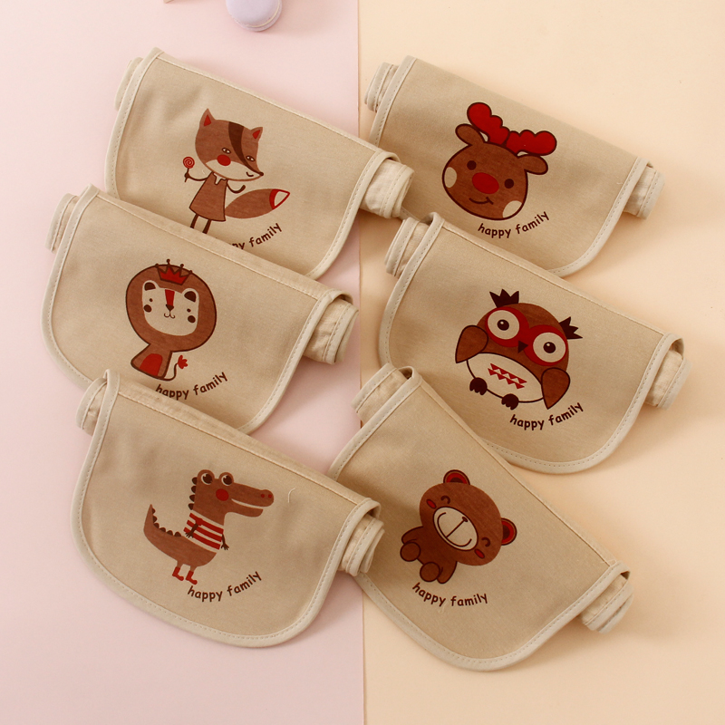 清仓】纯棉4层儿童纱布吸汗巾宝宝垫背巾幼儿园隔汗巾婴儿宝宝男女