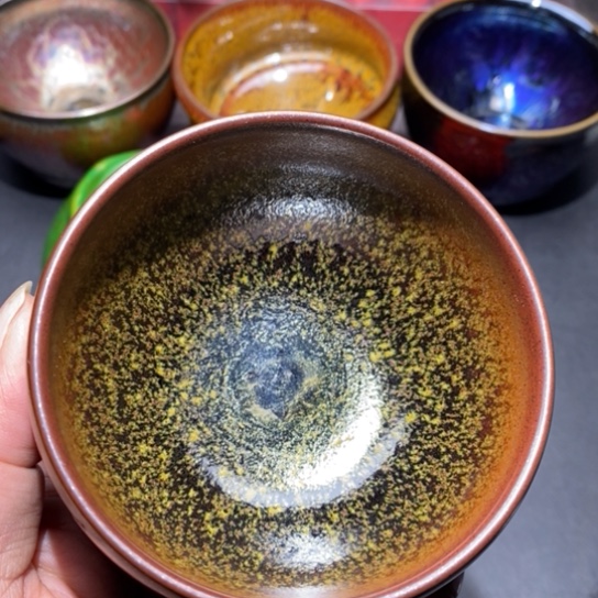 茶盏建盏主人杯茶壶盖碗品茗杯010