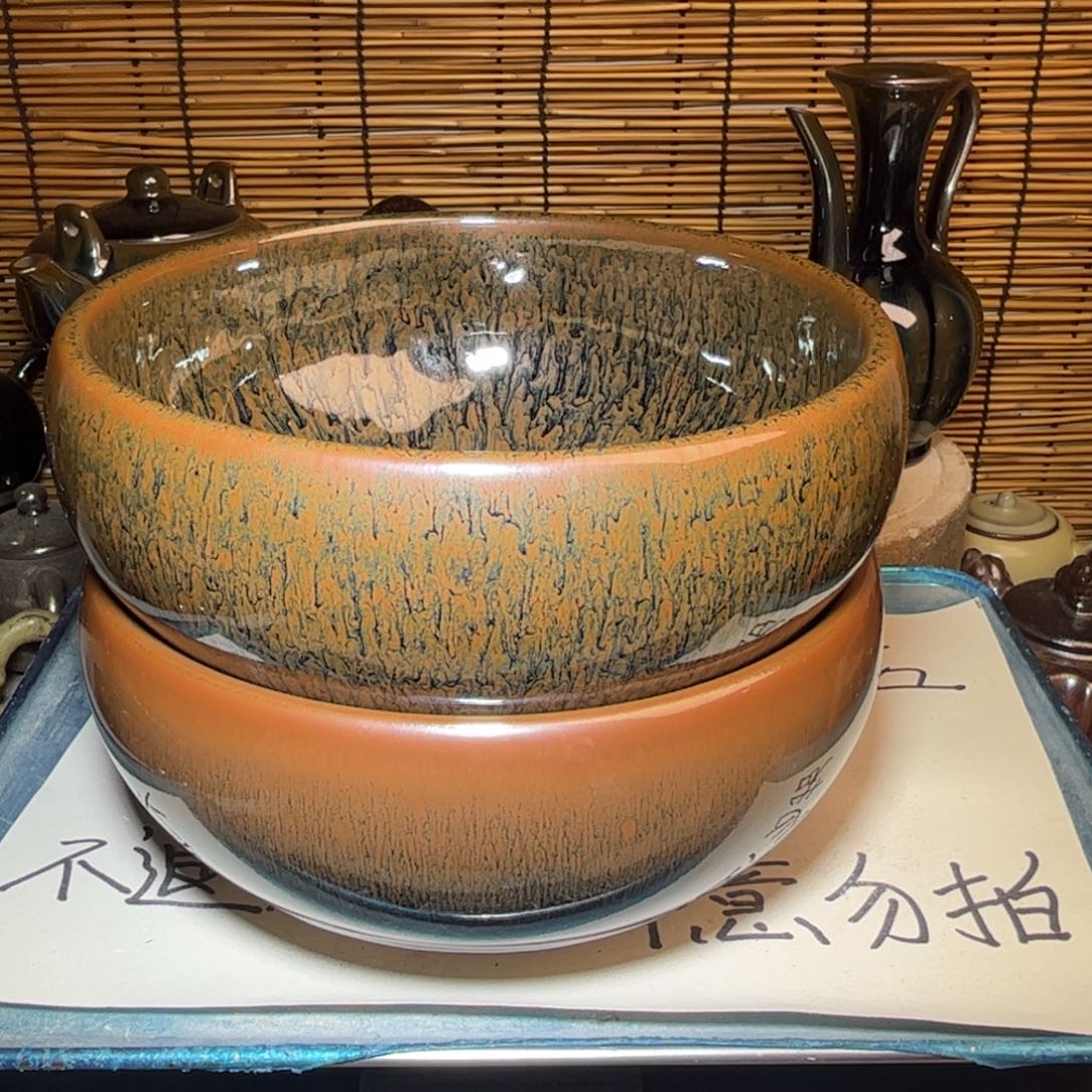 逆***a茶盏建窑建盏 微瑕作品