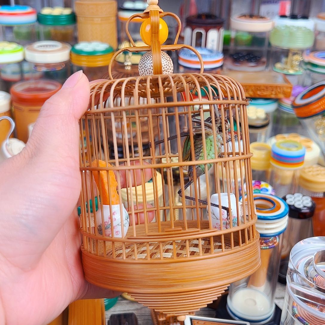 木大号竹笼➕瓷罐➕铁皮锅锅