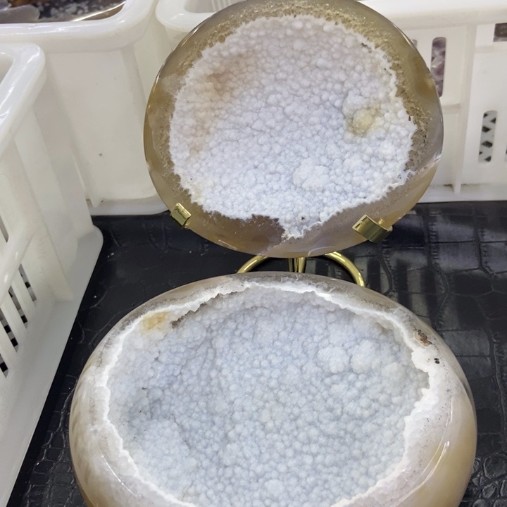 水晶珠宝半成品未镶嵌聚宝盆