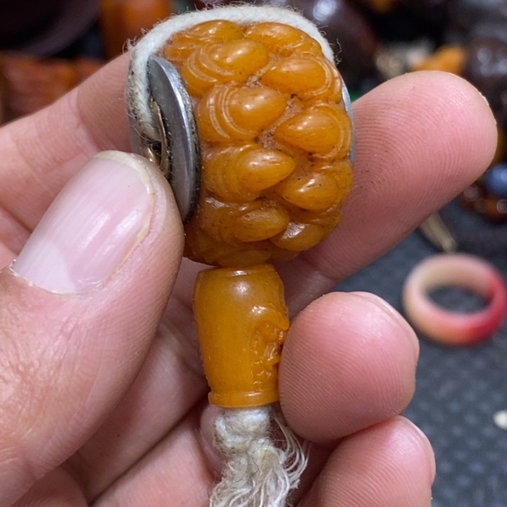 滴血莲花菩提吊坠