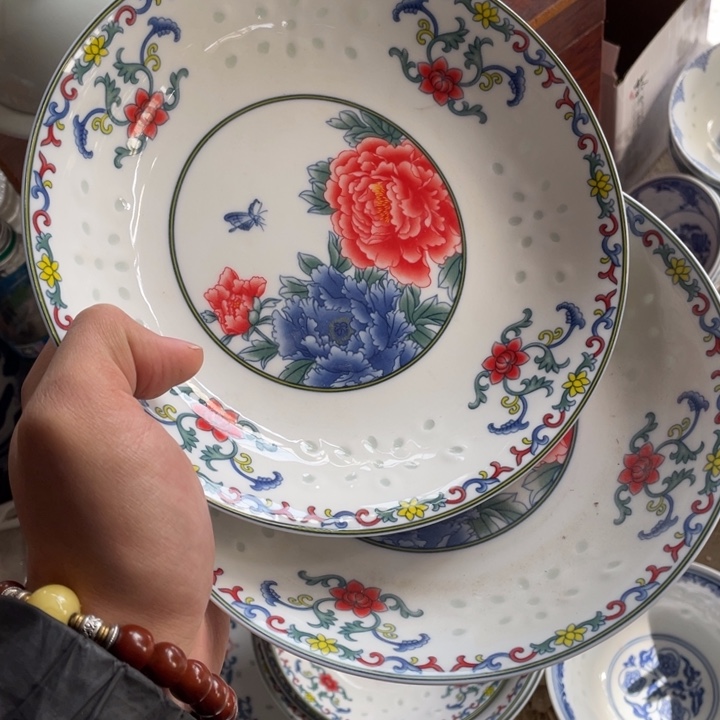 瓷碗景德镇高温细白瓷餐具