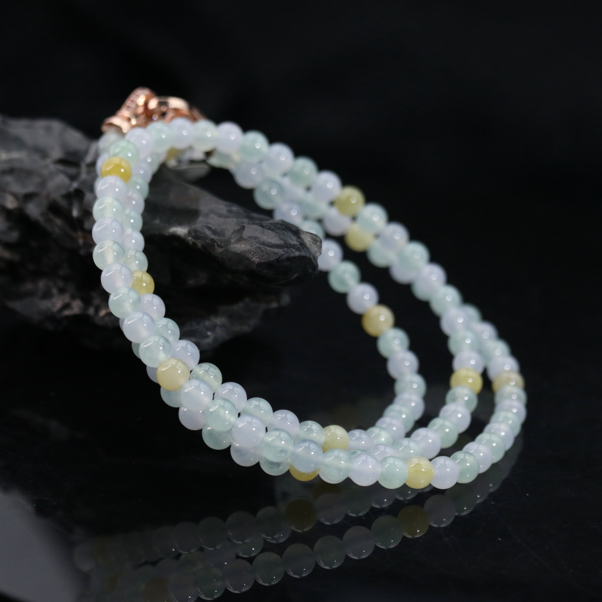 14天然缅甸翡翠A货多宝珠链/100922/上海嘉禾拍卖