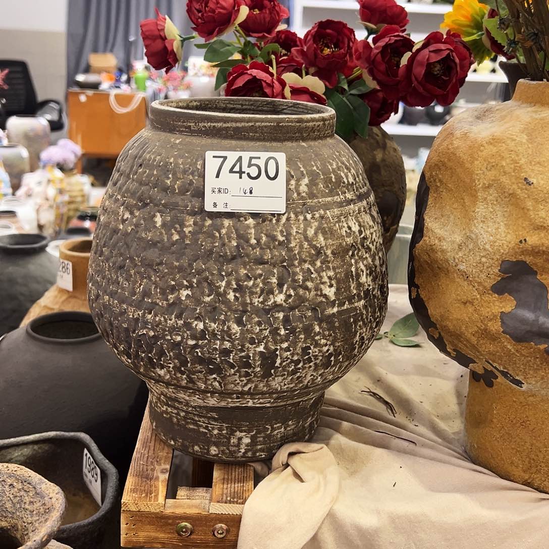 瓶7450高26口12陶瓷花瓶无孔