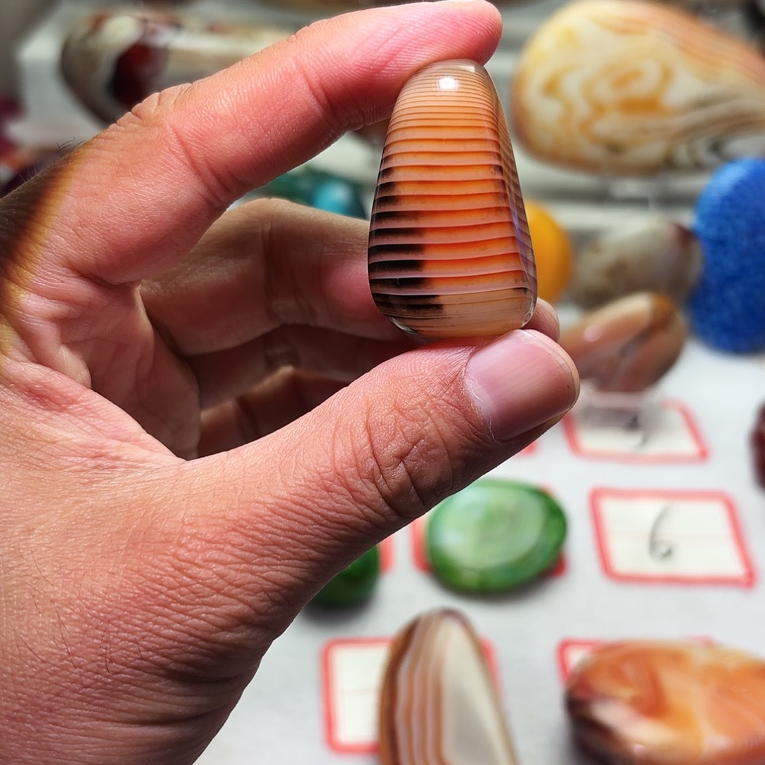 玛瑙/玉髓未镶嵌颈饰