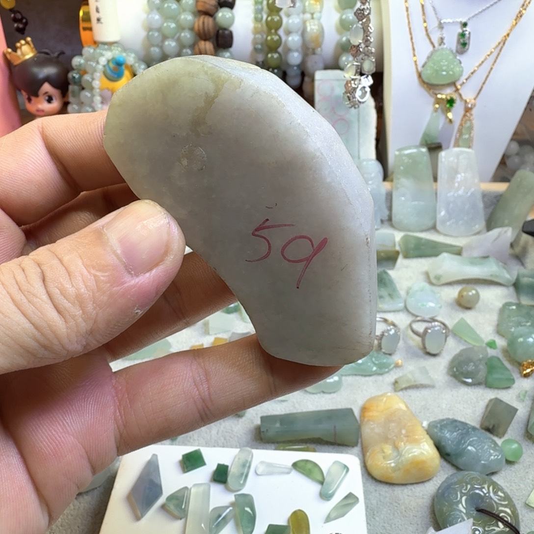 天然缅甸翡翠边角练手料