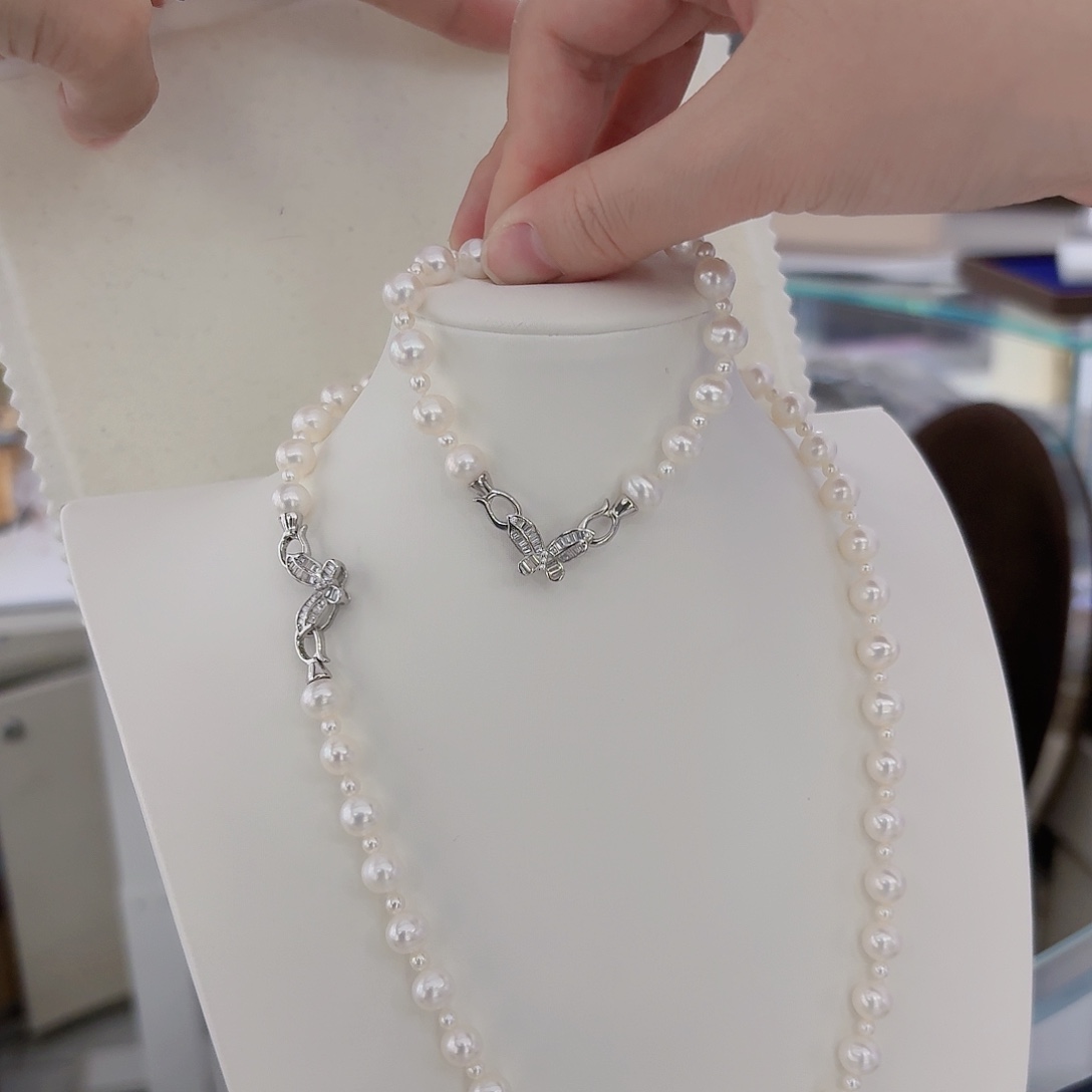 未镶嵌淡水珍珠颈饰套组