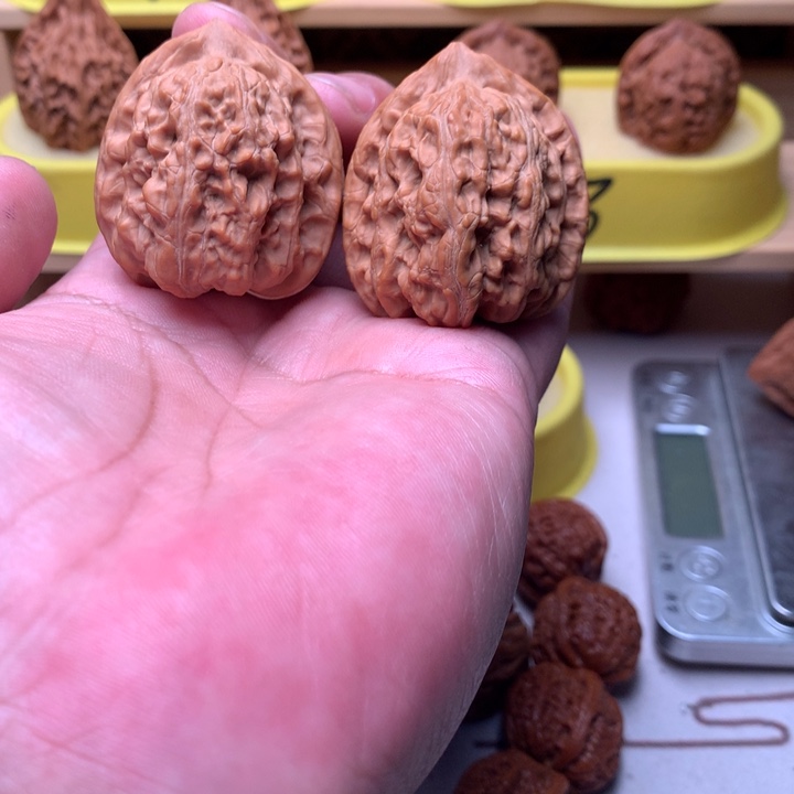 桃核吊坠赤龙鸡心