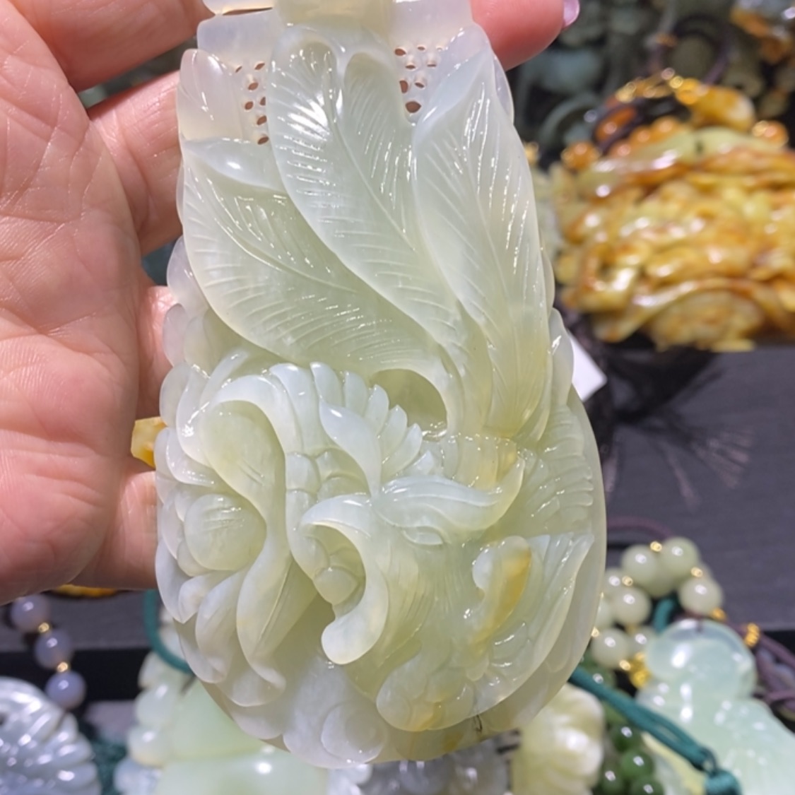 【闪购商品】岫玉毛衣链未镶嵌