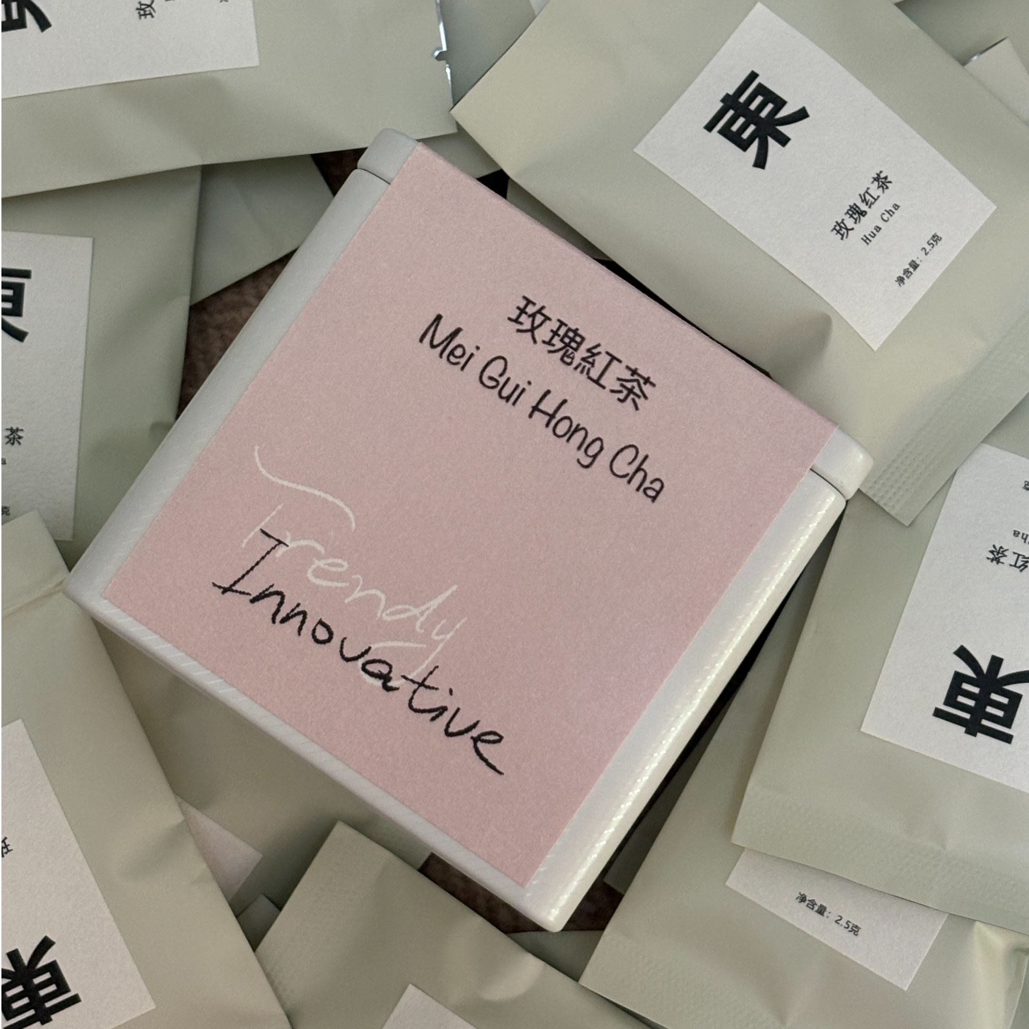 【吉时喝茶】玫瑰红茶2.5克x7