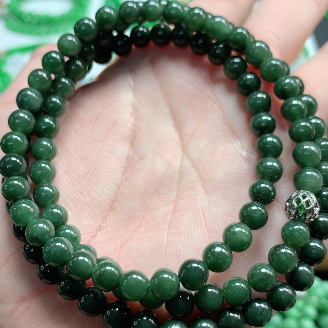 翡翠未镶嵌手链翡翠