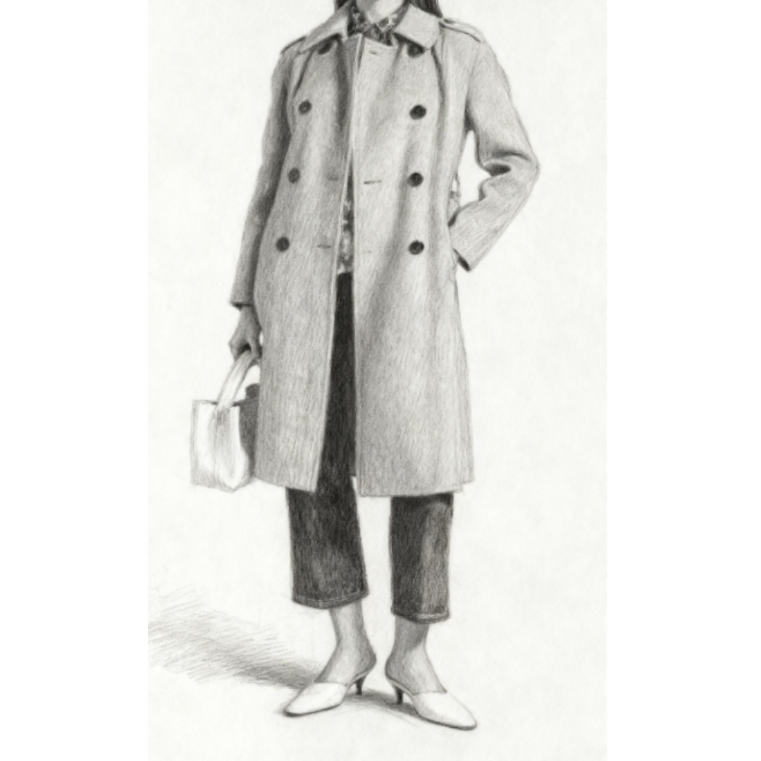 【MonTendre】秋冬新款 M 长款羊毛羊绒外套纯色厚款双面毛呢大衣