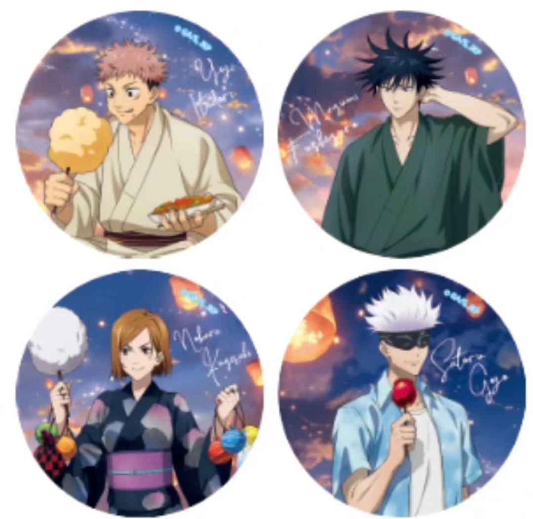 「整盒-咒术回战」Sunrisepop 仲夏天灯吧唧 涩谷篇 周边 徽章