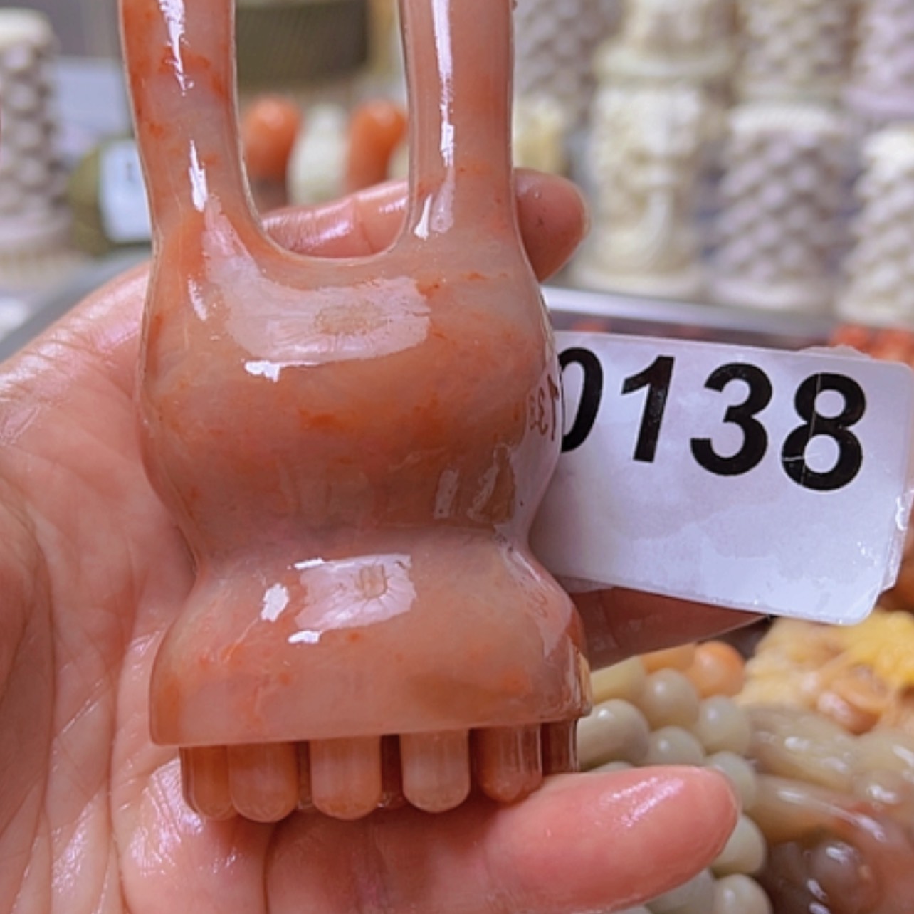 【闪购商品】砖雕小**晴石头特价处理