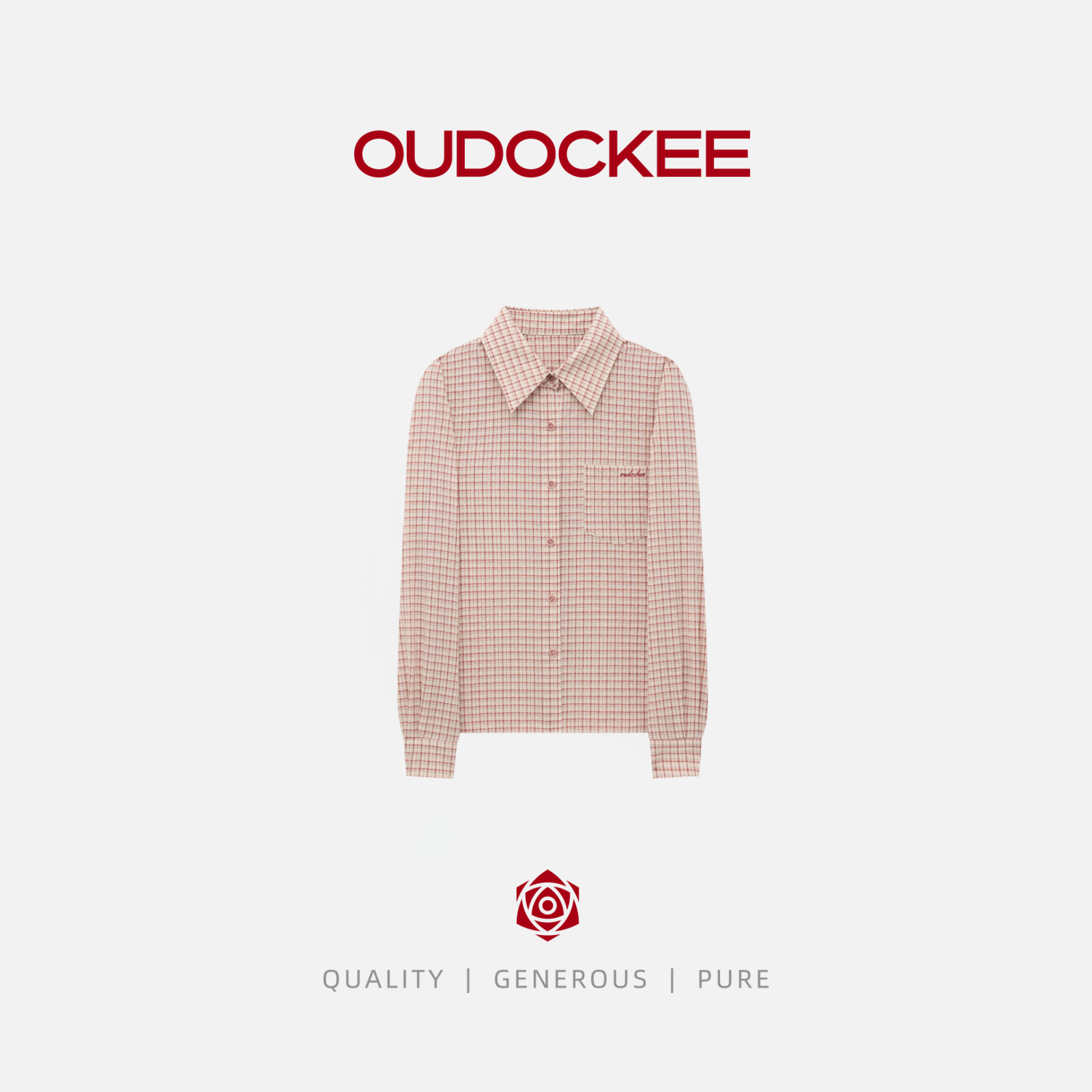 OUDOCKEE 鸥鸥【组合】miu半身裙+小红帽 组合套装 1019波点-2152-