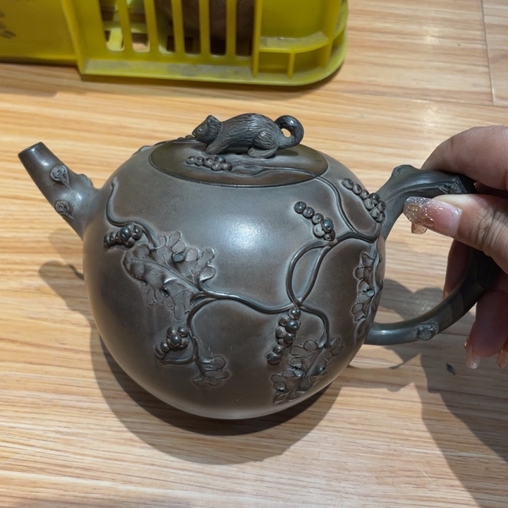 成***观茶壶紫砂宜兴紫砂壶