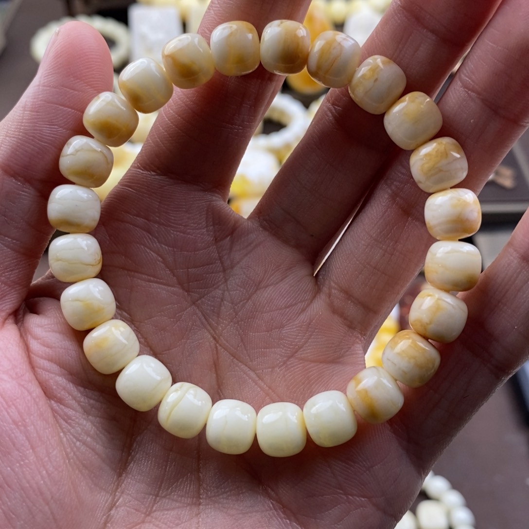 琥珀裸石未镶嵌蜜蜡吊坠项链腰链