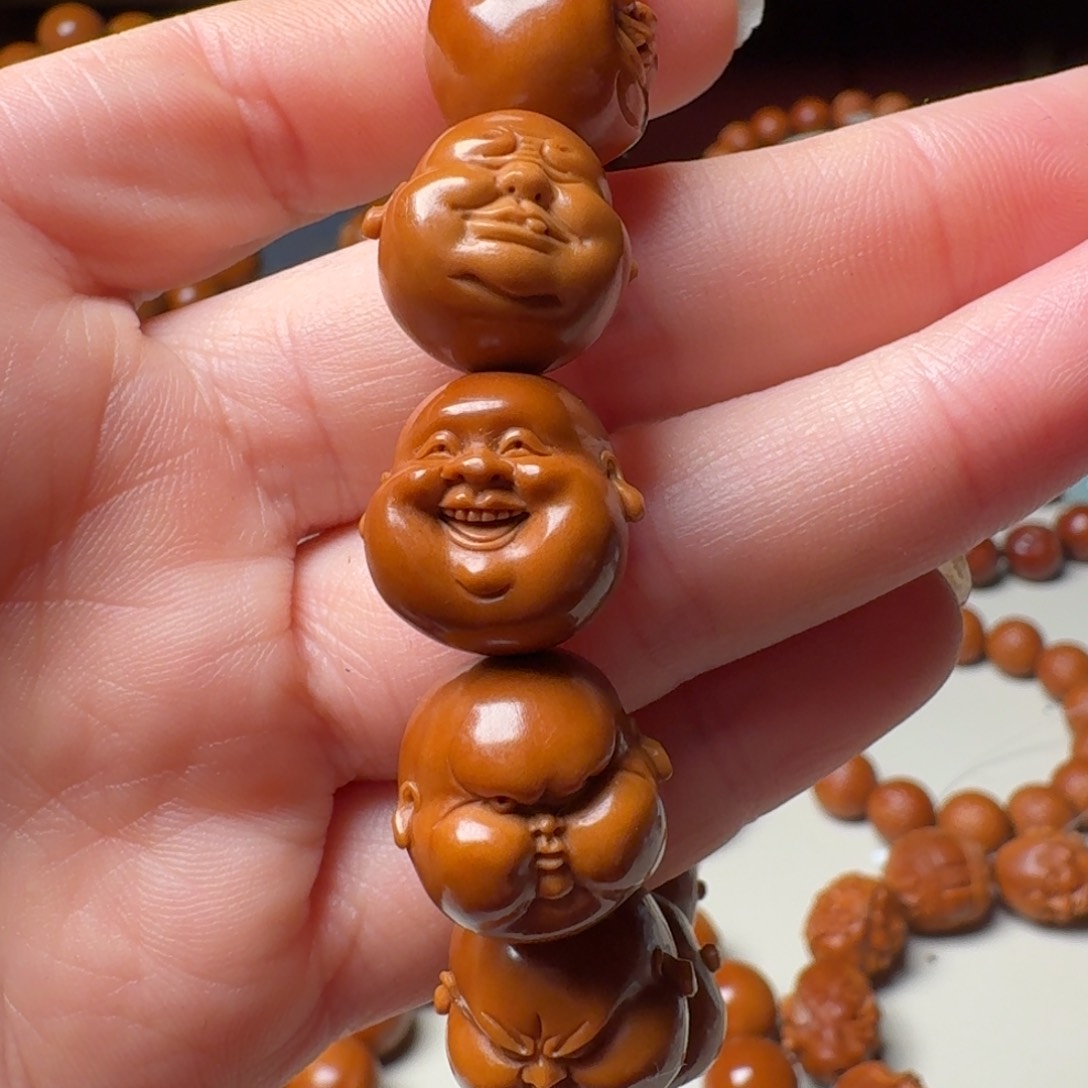 橄榄核手串/手链手工百态