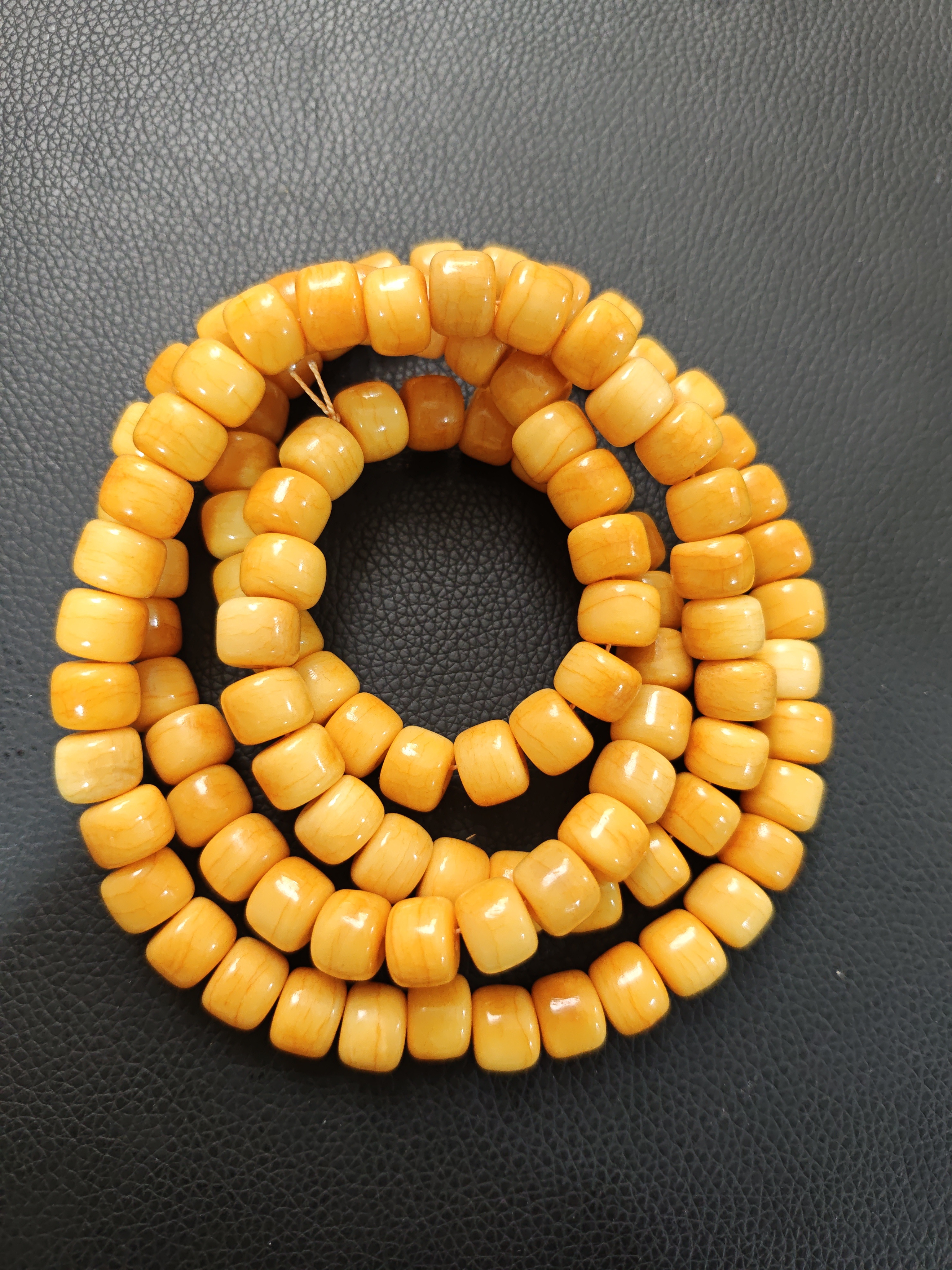 非金属陶瓷吊坠 非金属皮质藏式风化桶珠108颗长串民族风12mm