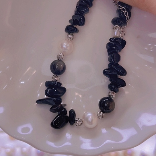 淡水珍珠手绳合金