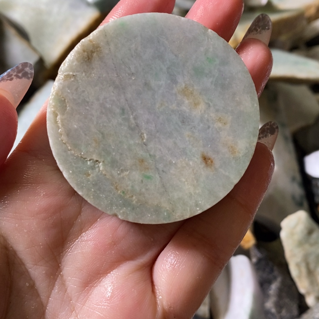 翡翠未镶嵌颈饰天然翡翠