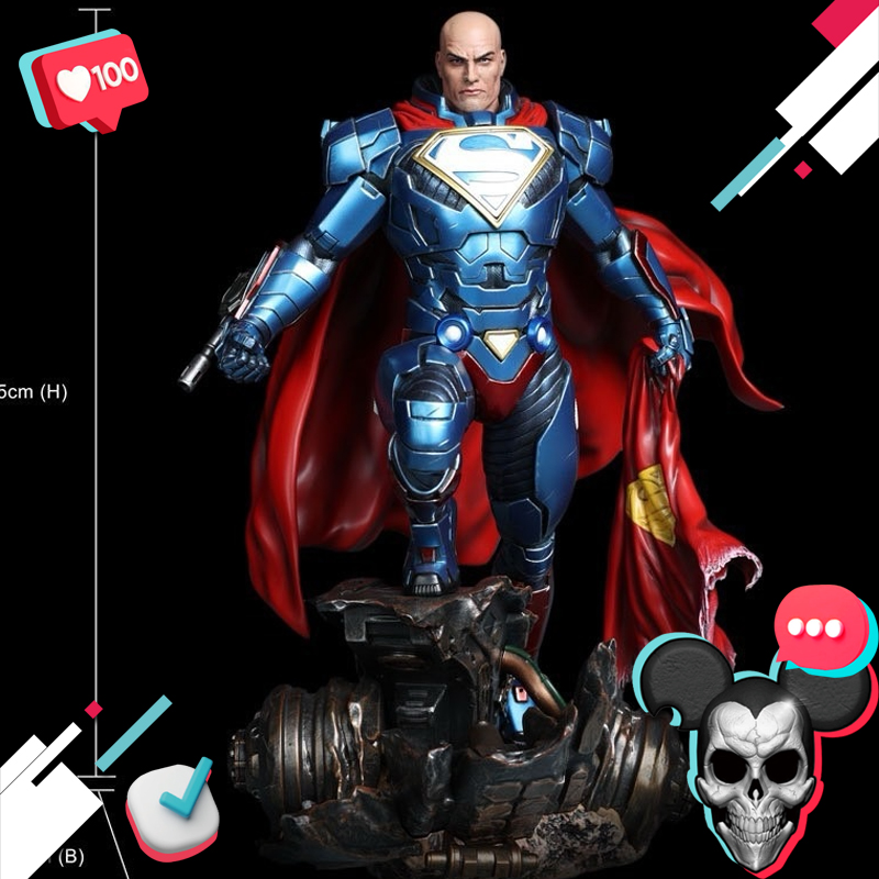 【鼠先生 现货】XM 超人 重生 卢瑟 1/6 手办 雕像 正版 