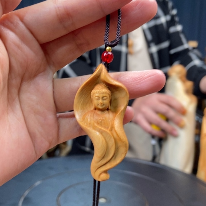 柏木（崖柏）手把件