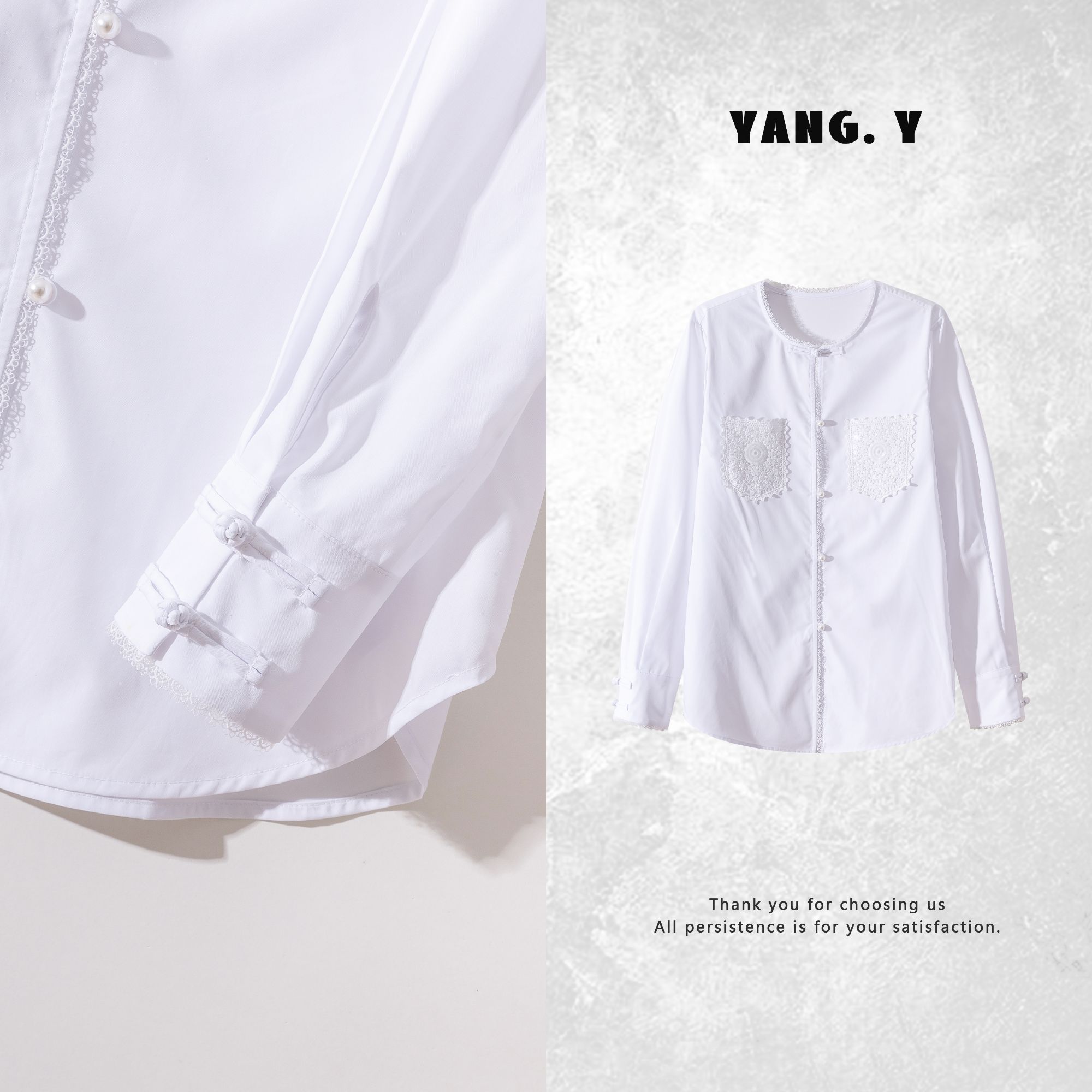 YANG.Y- 深圳原创新中式女装棉2025春款上衣50111