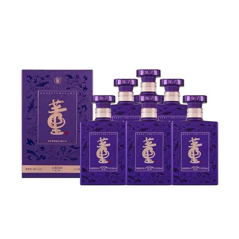 42度董酒D3（一箱四瓶）42度