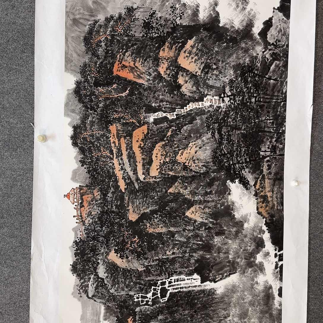 国画丰文兴老师手绘作品