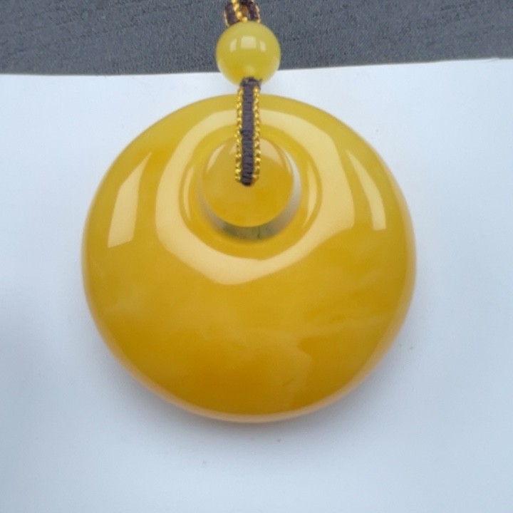 裸石蜜蜡未镶嵌蜜蜡公主扣