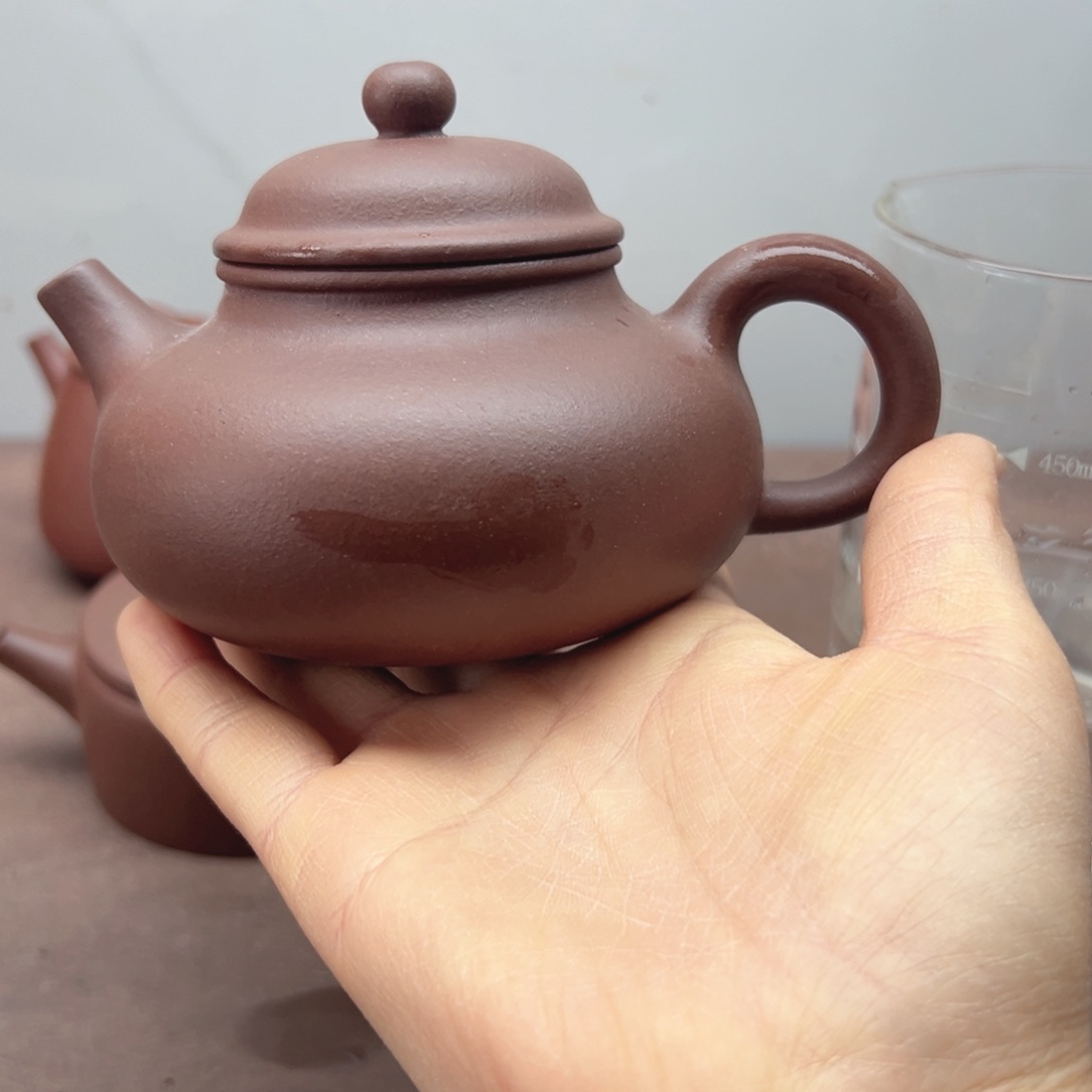 紫砂容天紫泥240cc