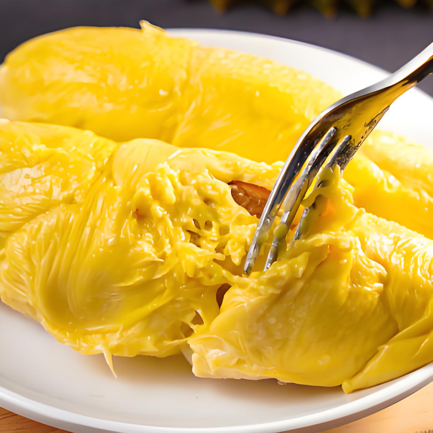 韩小甜泰国树熟猫山王冷冻榴莲肉400g*2盒（顺丰发货）