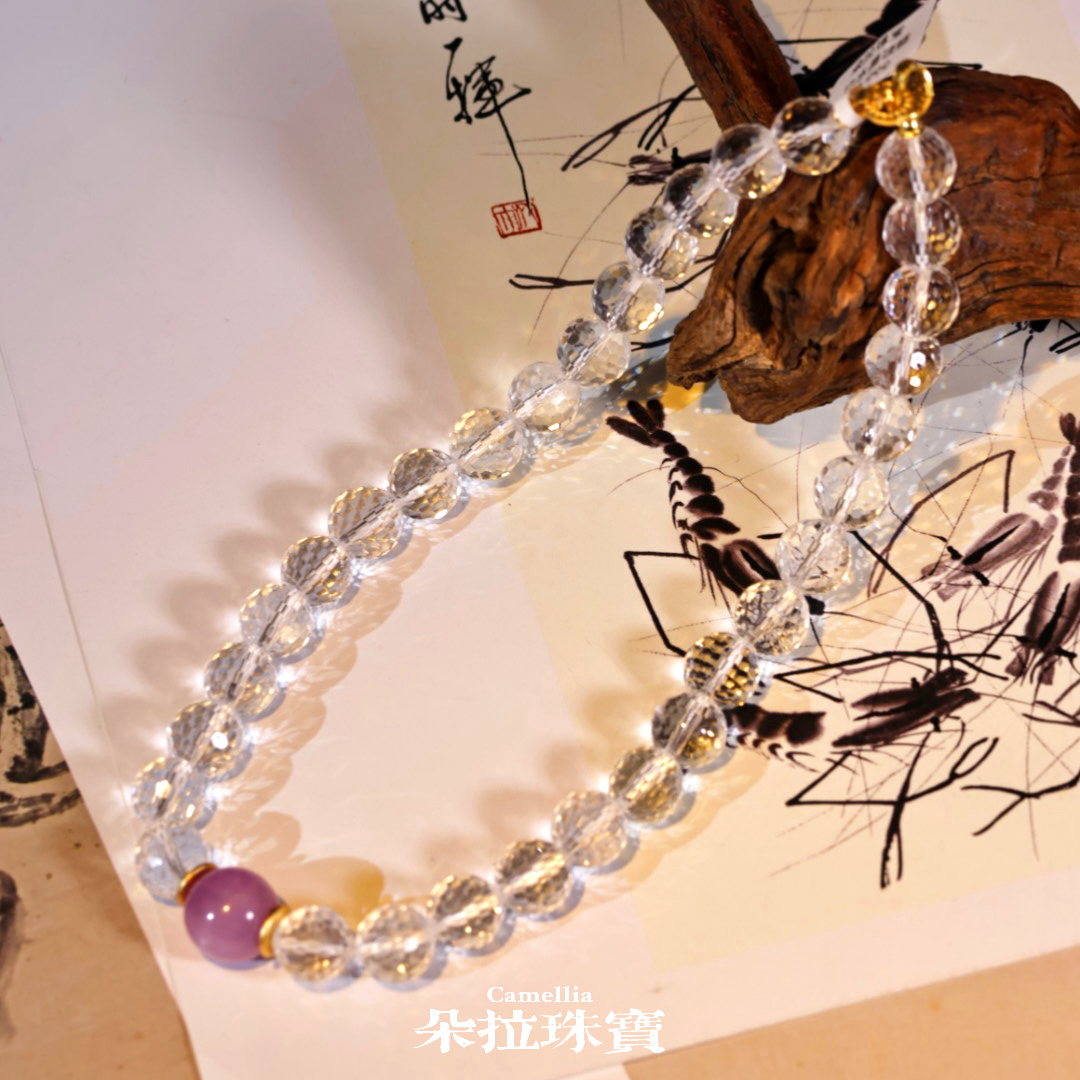 朵拉珠宝 A2-2791 白水晶项链多样性发其一