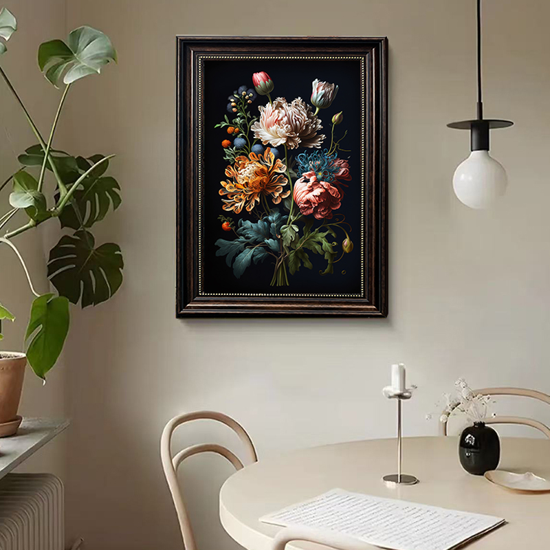 大气复古欧美气息装饰画高级感客厅挂画DS15餐厅高端轻奢玄关