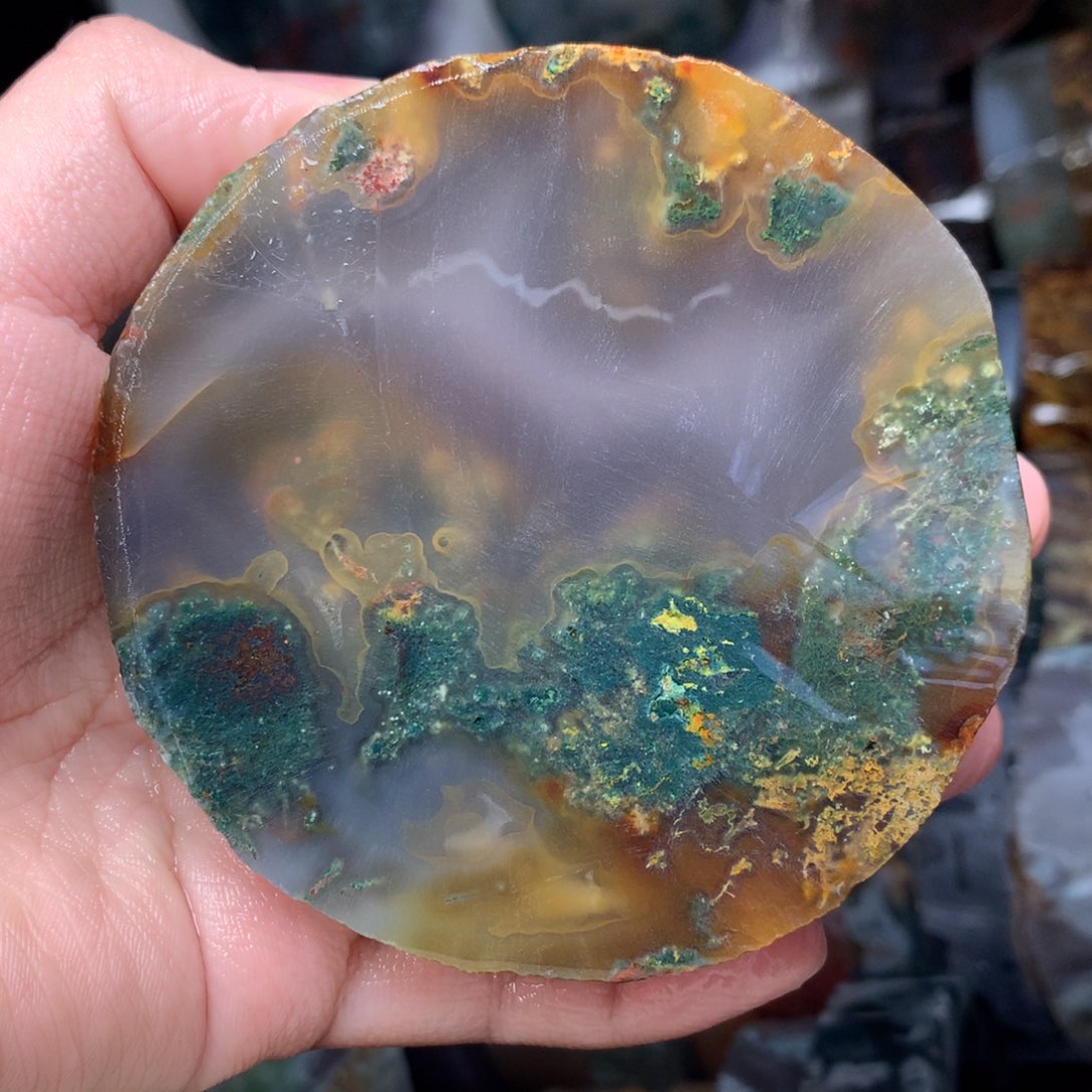 不***子定制玛瑙定制玛瑙手镯59圈口不退不换