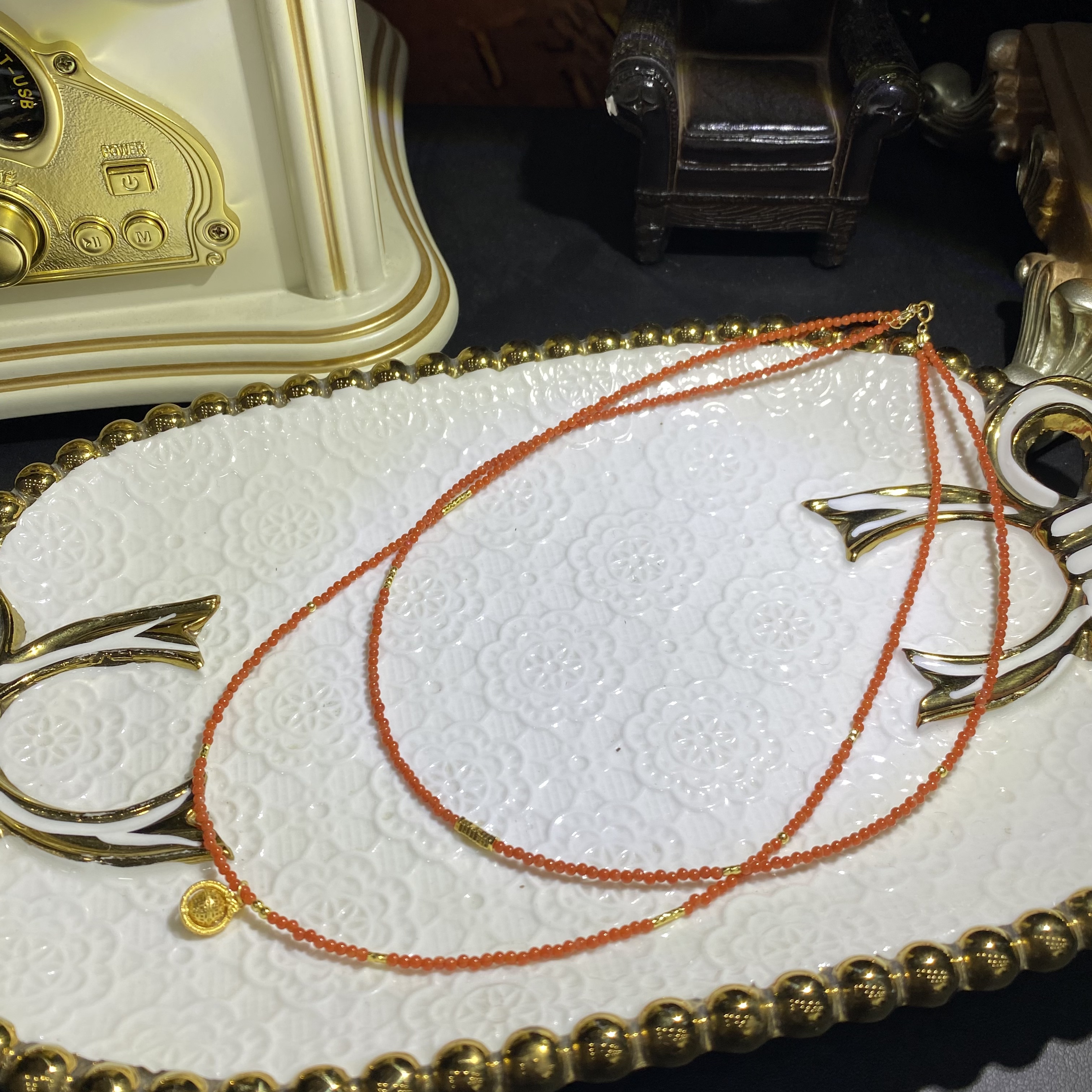 H04-天然南红玛瑙项链设计款-多样性发其一