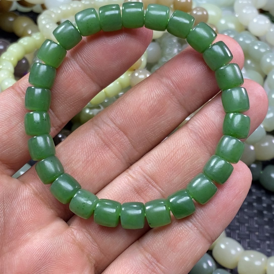 和田玉手链未镶嵌