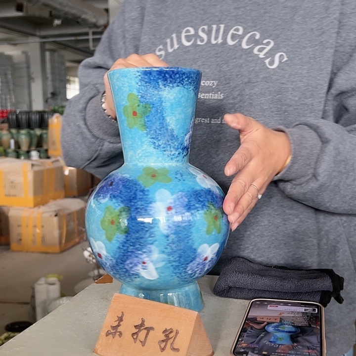 摆件陶景德镇陶瓷花瓶工厂