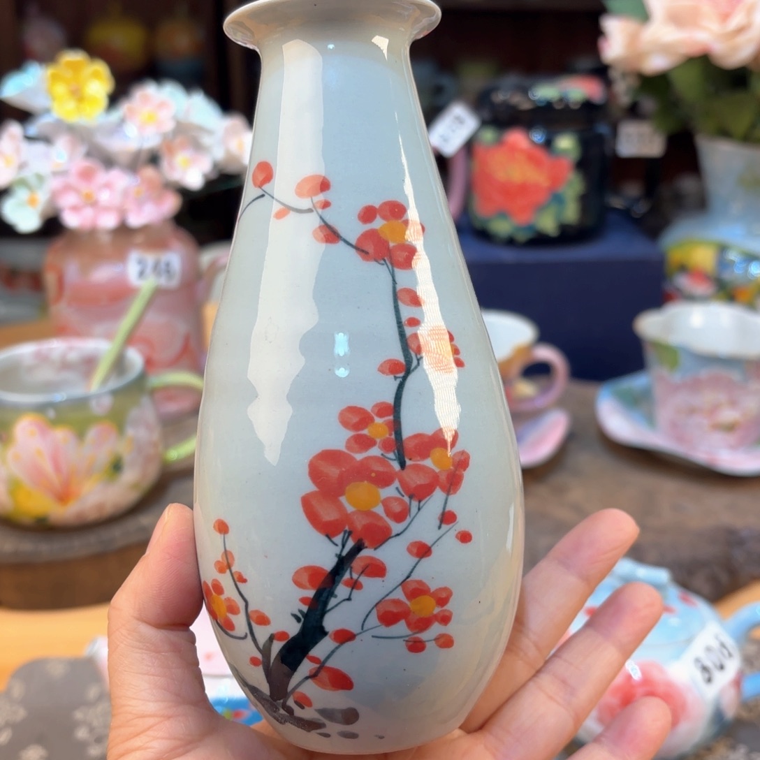 景德镇手绘高温釉下彩陶瓷茶具