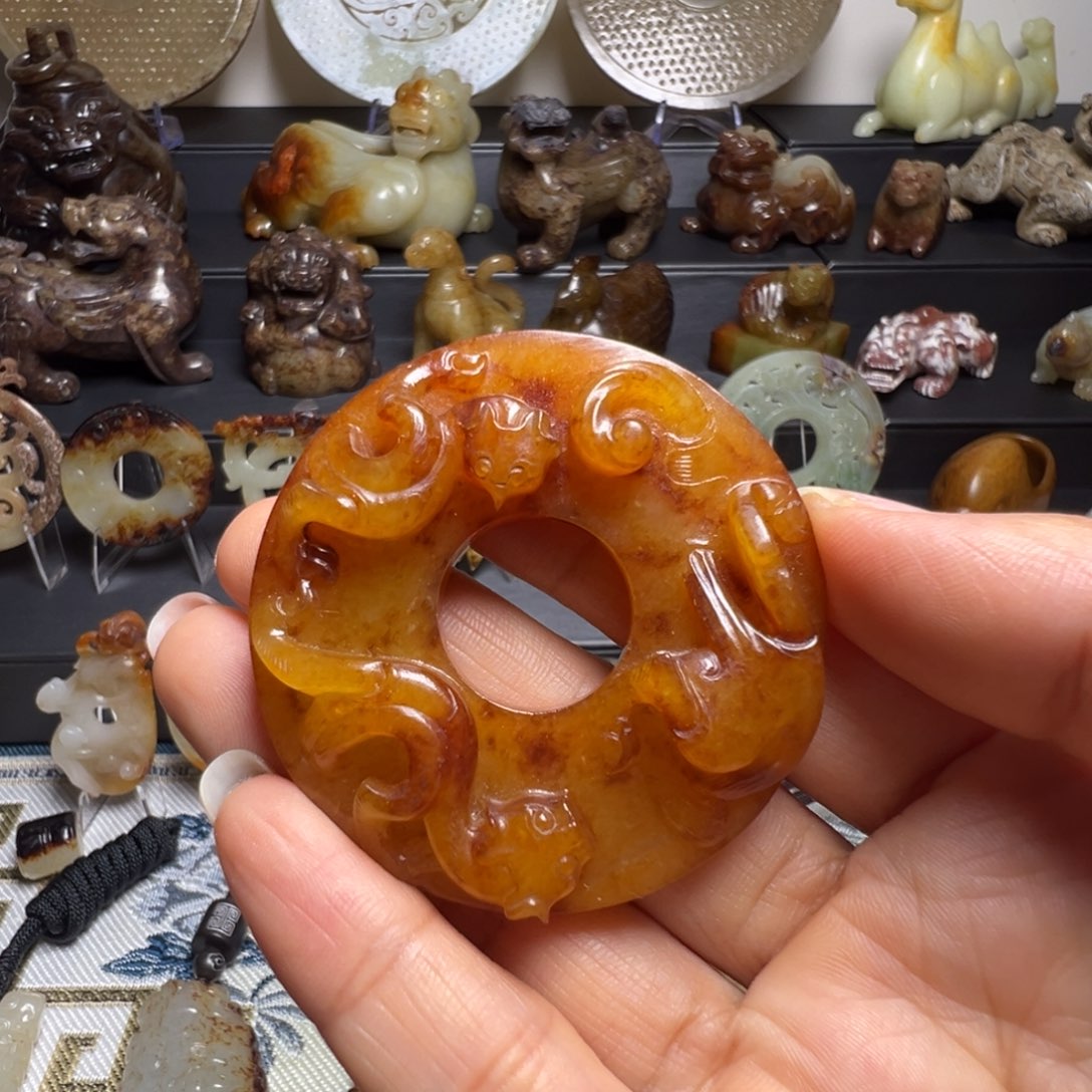 和田玉挂件未镶嵌