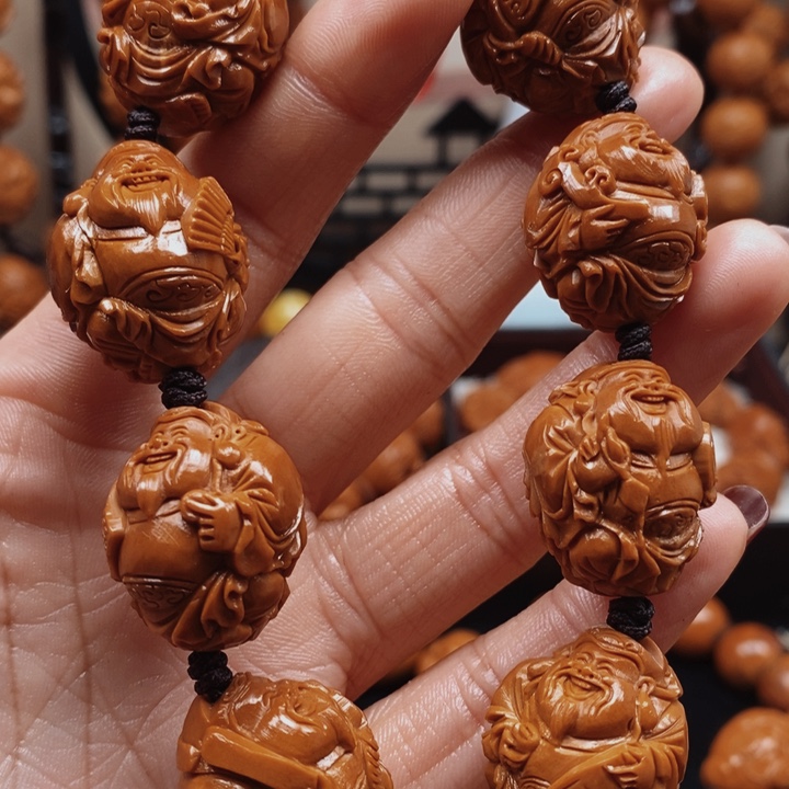 橄榄核手串/手链手工财神2.0