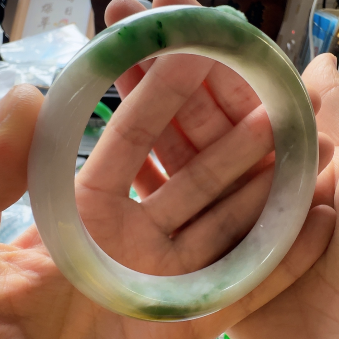 翡翠未镶嵌手镯翡翠460