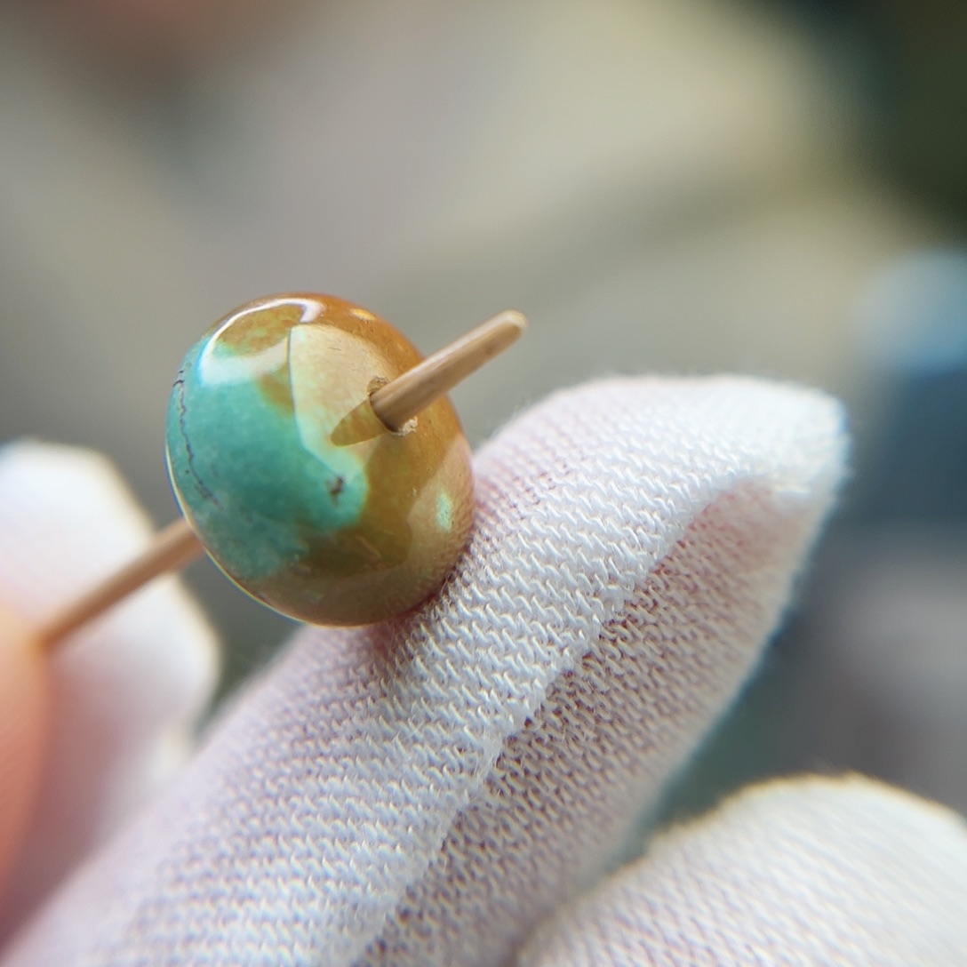 绿松石珠宝奇石未镶嵌13.3