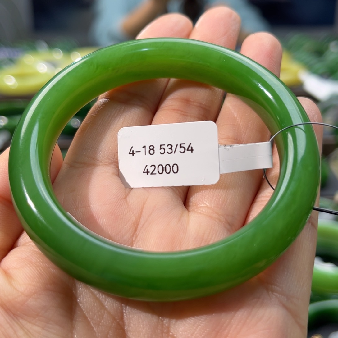 和田玉（碧玉）手镯未镶嵌