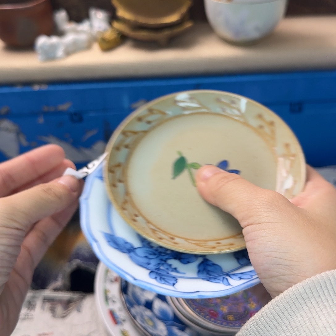 旅***行瓷片208 回流日瓷全场满18米包邮