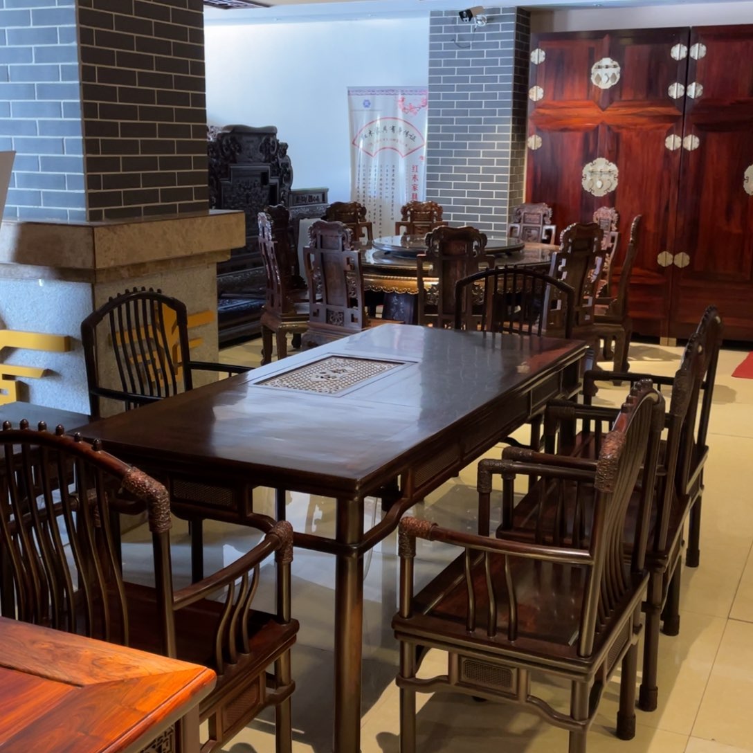 红酸枝木类成套家具