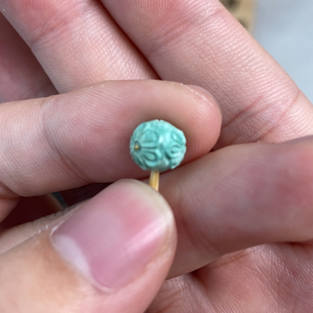 绿松石雕刻未镶嵌