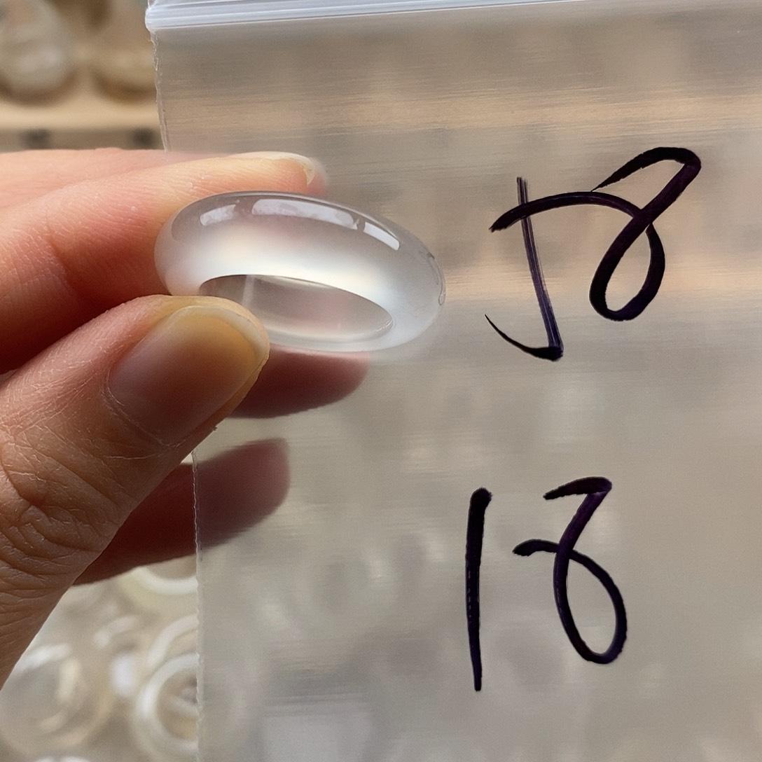 未镶嵌戒指玛瑙/玉髓